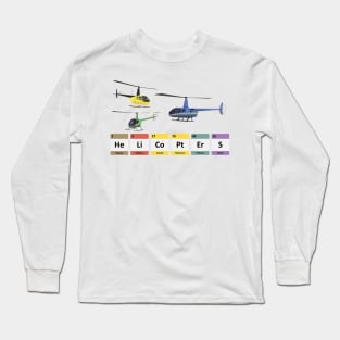Civil Light Helicopters Chemistry Long Sleeve T-Shirt
